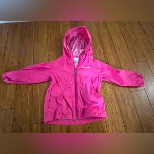 Very good condition-Colombia waterproof light weight rain jacket with hood